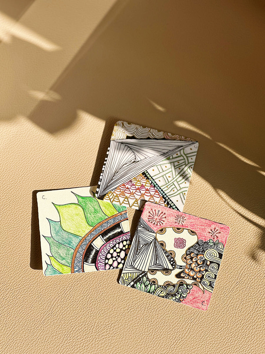 色彩分析及禪繞畫工作坊 l Colour Analysis and Zentangle Workshop