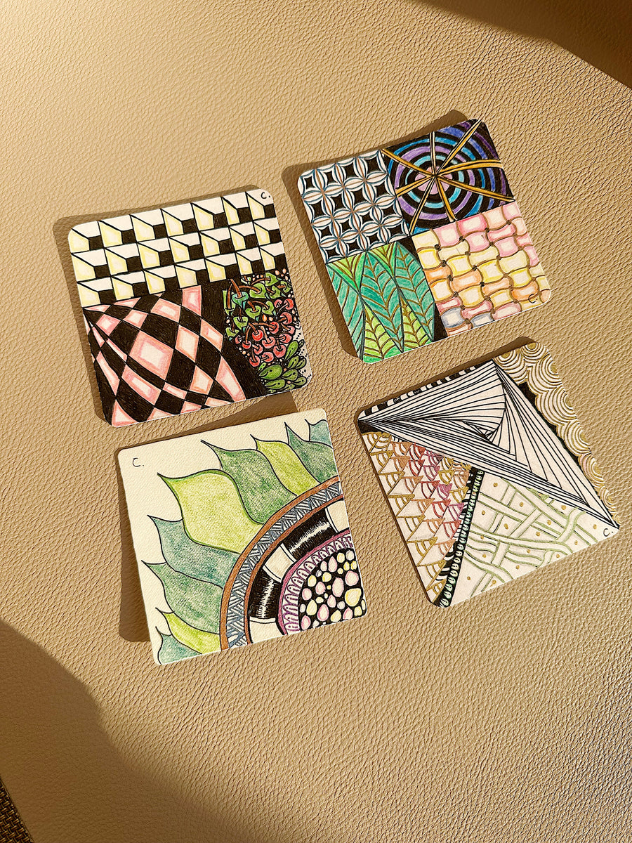 色彩分析及禪繞畫工作坊 l Colour Analysis and Zentangle Workshop