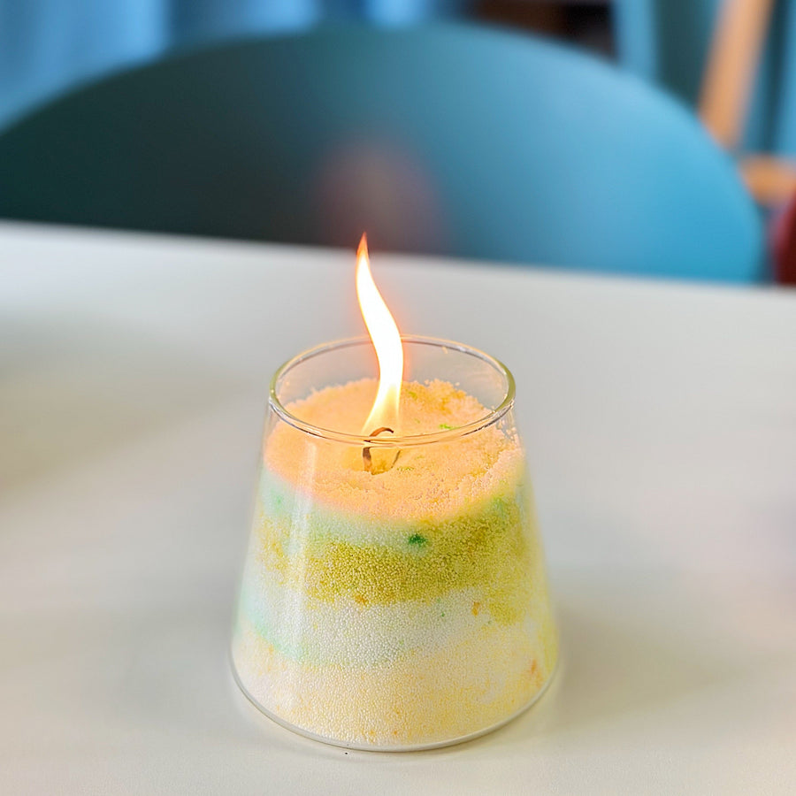 色彩分析及香薰沙畫蠟燭工作坊 l Colour Analysis And Sand Art Candle Workshop