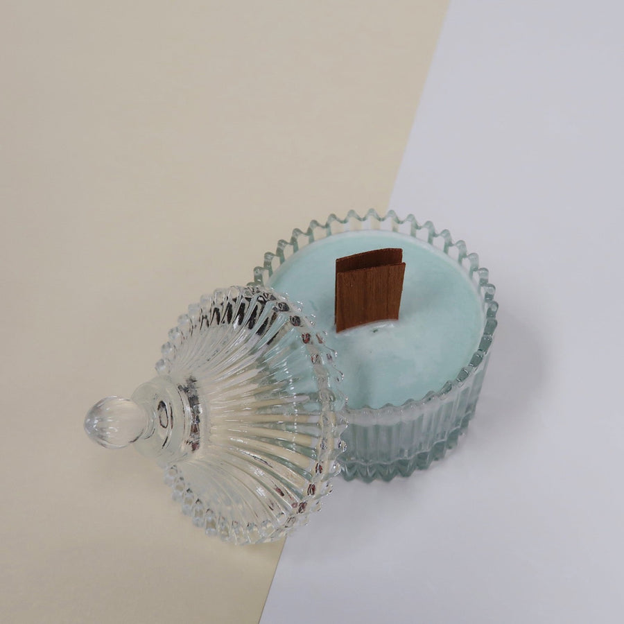迷你韓式玻璃杯蠟燭 綠色系列 l Mini Glass Candle (Green Collection)