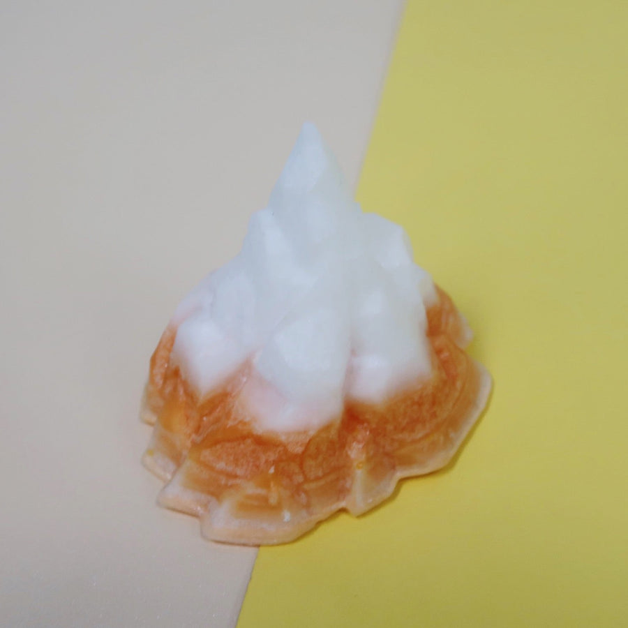 富士山冰花蠟燭 橙色系列 Fuji Mountain Snowflake Candle Orange Collection