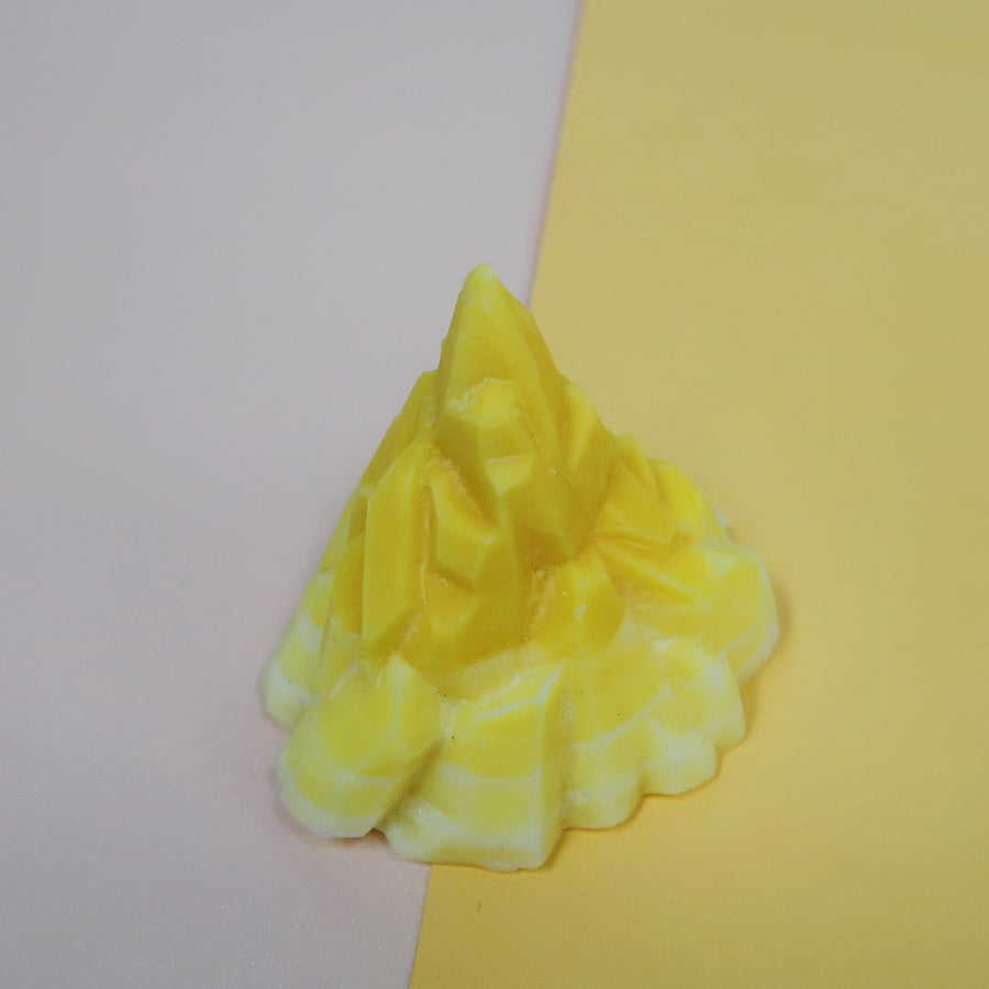 富士山冰花蠟燭 黃色系列 l Fuji Mountain Snowflake Candle Yellow Collection